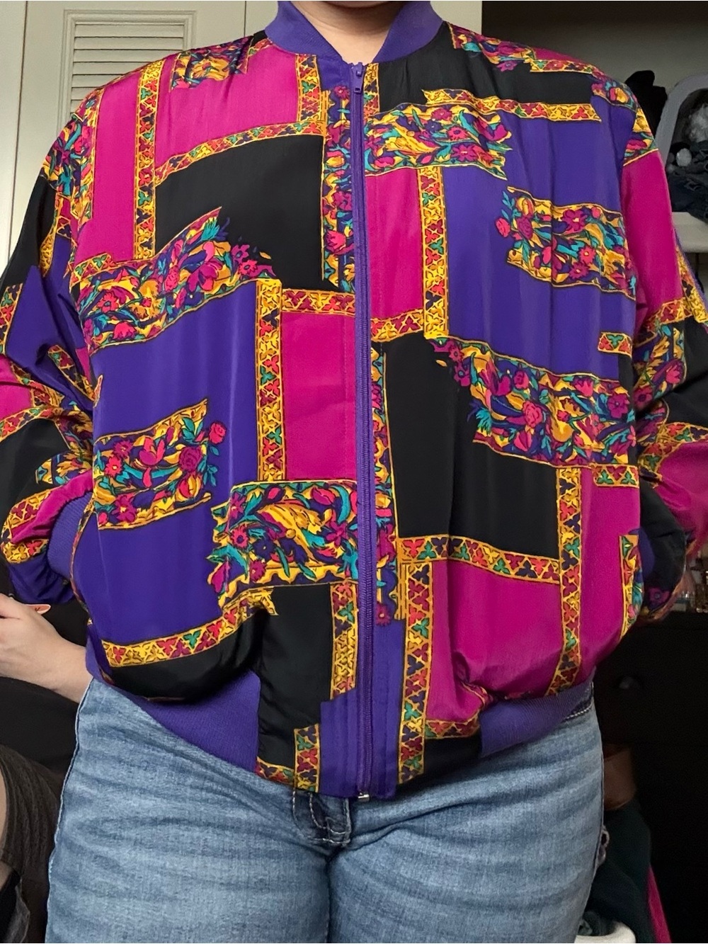 Vintage 80s/90s Teddi multicolor Jacket